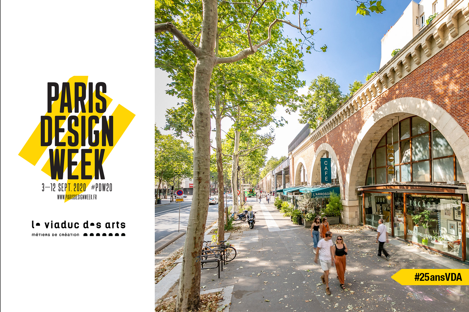 The Viaduc des arts celebrates its 25th anniversary at Paris Design Week!